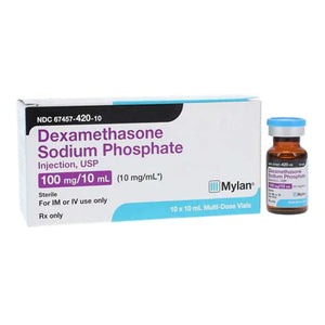 Dexamethasone Sodium Phosphate 10 mg / mL Injection 10 mL | SurgiMac Dental Supply