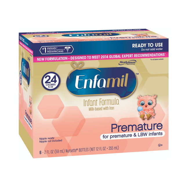 Mead Johnson | Infant Formula Enfamil® Premature 24 Cal Nursette Bottle Liquid Milk-Based Premature | 156301-2