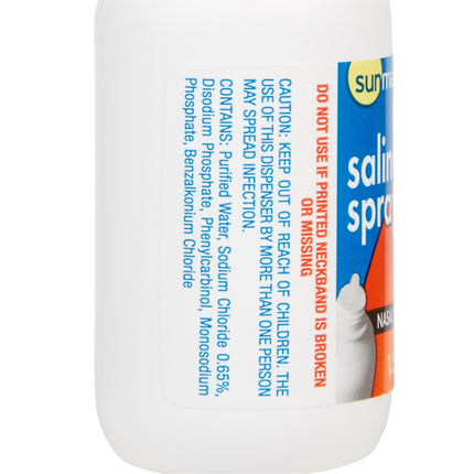 Saline Nasal Spray sunmark 0.65% Strength 1.5 oz.