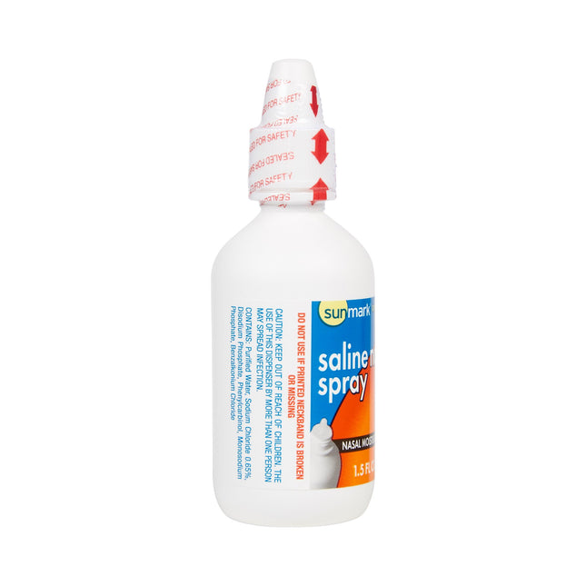 Saline Nasal Spray sunmark 0.65% Strength 1.5 oz.