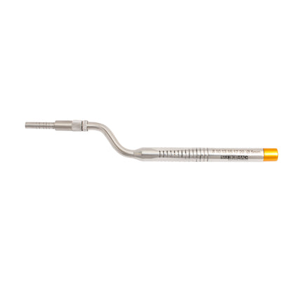 SurgiMac | 1 Angled Sinus Osteotomes L-Key Stops Concave Diameter 5.0, Stainless Steel, Pro Series, 1/Pk | OS-1010-P