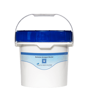 Solmetex Amalgam Bucket 3.5 Gallon | SurgiMac Dental Supply