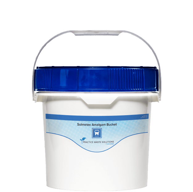 Solmetex Amalgam Bucket 3.5 Gallon | SurgiMac Dental Supply