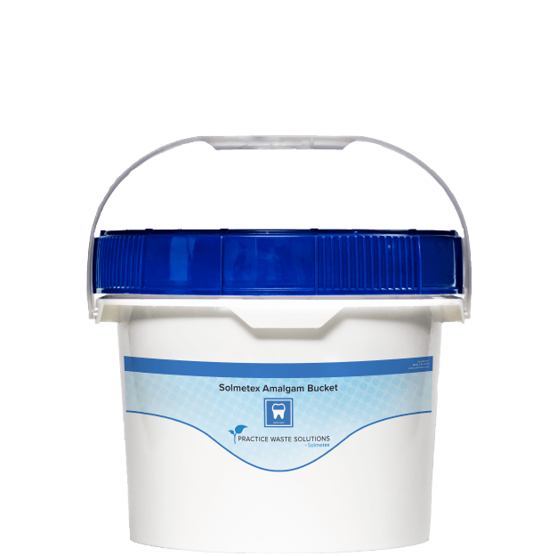 Solmetex Amalgam Bucket 2.5 Gallon | SurgiMac Dental Supply