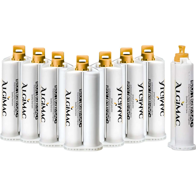 SurgiMac Alginate Substitute, Fast Set Mint Flavor, Box of 8-50mL Cartridges, AlgiMac, 1/Pk | SurgiMac Dental Supply