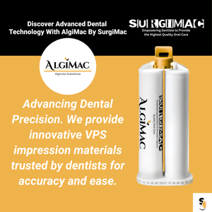 SurgiMac Alginate Substitute, Fast Set Mint Flavor, Box of 8-50mL Cartridges, AlgiMac, 1/Pk | SurgiMac Dental Supply