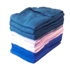 O.R. Towel, Sterile, X-Ray Detectable, 17" x 26", Blue, 4 Pouches Per Pack, 20pk/Cs 5004-BX