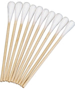 Solon Care, Sterile, Plastic Stem, 6", 1000/bx, 10 bx/cs 56701