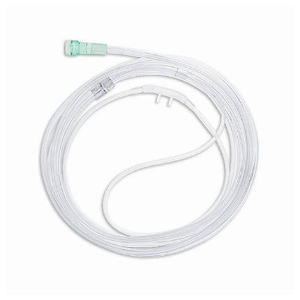 Cannula, 7 ft Tubing, Curved Tip, Latex-Free (LF), 10/pk