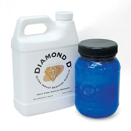 Diamond DÂ® Ultra Impact Dental Acrylic Powder and Liquid Kits