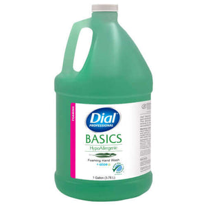 Dial Basics Hypoallergenic Hand Wash, Honeysuckle Scent, 1 gal, 4/cs, | SurgiMac Dental Supply