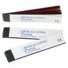House Brand Articulating Papers Straight, Blue/Red, Box Of 12 Books | SurgiMac Dental Supply