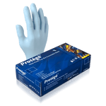 Aurelia Protégé Nitrile Exam Gloves, Latex Free, Finger Tip Texture - 10bx/Case | SurgiMac Dental Supply