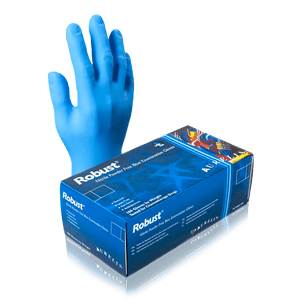 Aurelia Rubost Nitrile Exam Gloves, Latex Free, Micro Texture - 10bx/Case | SurgiMac Dental Supply