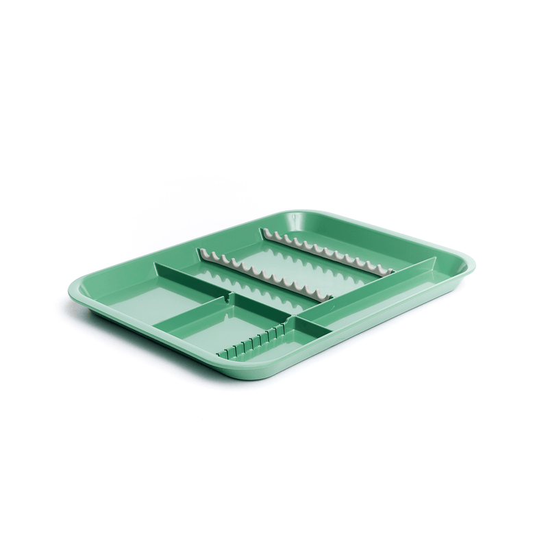 B-Lok Divided Tray, Size B (Ritter) - White, Plastic, 13-3/8