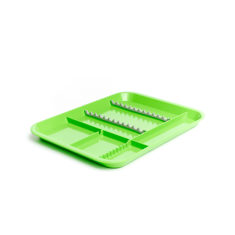 B-Lok Divided Tray, Size B (Ritter) - White, Plastic, 13-3/8