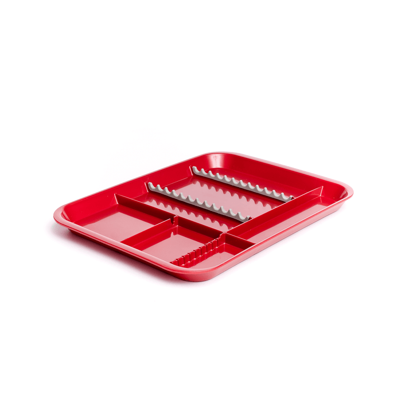 B-Lok Divided Tray, Size B (Ritter) - White, Plastic, 13-3/8
