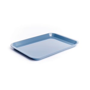 B-Lok Set-Up Tray Flat Size B (Ritter), Midnight Blue, 13-3/8" x 9-5/8" x 7/8" | SurgiMac Dental Supply