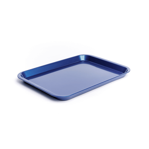 B-Lok Set-Up Tray Flat Size B (Ritter), Midnight Blue, 13-3/8" x 9-5/8" x 7/8" | SurgiMac Dental Supply
