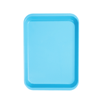 B-Lok Set-Up Tray Flat Size B (Ritter), Midnight Blue, 13-3/8" x 9-5/8" x 7/8" | SurgiMac Dental Supply