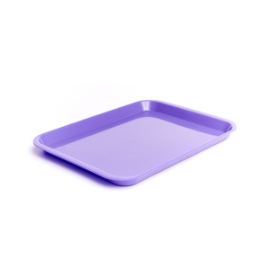 B-Lok Set-Up Tray Flat Size B (Ritter), Midnight Blue, 13-3/8" x 9-5/8" x 7/8" | SurgiMac Dental Supply