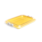 B-Lok Set-Up Tray Flat Size B (Ritter), Midnight Blue, 13-3/8" x 9-5/8" x 7/8" | SurgiMac Dental Supply