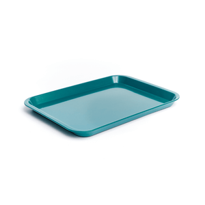 B-Lok Set-Up Tray Flat Size B (Ritter), Midnight Blue, 13-3/8" x 9-5/8" x 7/8" | SurgiMac Dental Supply