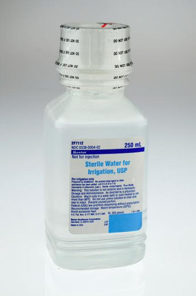 Baxter | Irrigation Solution Sterile Water for Irrigation Not for Injection Bottle 250 mL | 2F7112