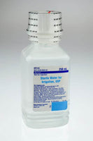 Irrigation Solution Sterile Water for Irrigation Not for Injection Bottle 250 mL | SurgiMac Dental Supply