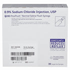 BD | BD PosiFlush IV Flush Solution Sodium Chloride, Preservative Free 0.9% Injection Prefilled Syringe 10 mL | 306499-BX