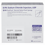BD PosiFlush IV Flush Solution Sodium Chloride, Preservative Free 0.9% Injection Prefilled Syringe 10 mL 306499-BX