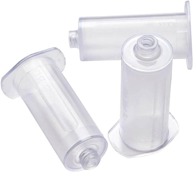 BD Vacutainer Tube Holder for 13mm & 16mm Tubes, Clear, Standard Size, Single Use, 250 Pack 364815-BX