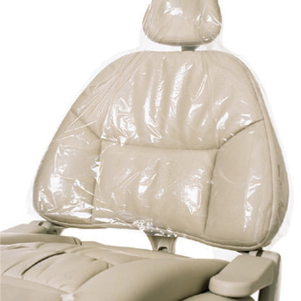 Mydent | Half Chair Sleeve 27.5" x 24" Clear, 225/bx, 3 bx/cs | BF-4000