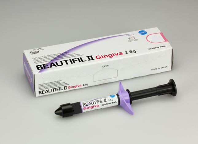 Shofu Dental | Beautifil II Gingiva, 2.5g, Dark Pink | Y2257