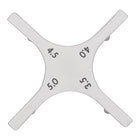 SurgiMac Boon Bracket Positioning Gauge, Orthodontic Positioning Tool, Stainless Steel, Pro Series, 1/Pk