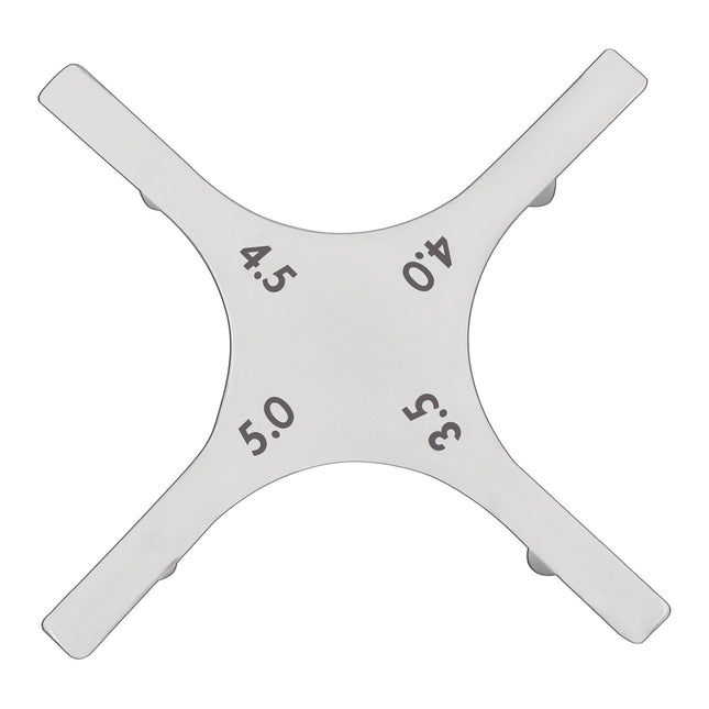 SurgiMac Boon Bracket Positioning Gauge, Orthodontic Positioning Tool, Stainless Steel, Pro Series, 1/Pk