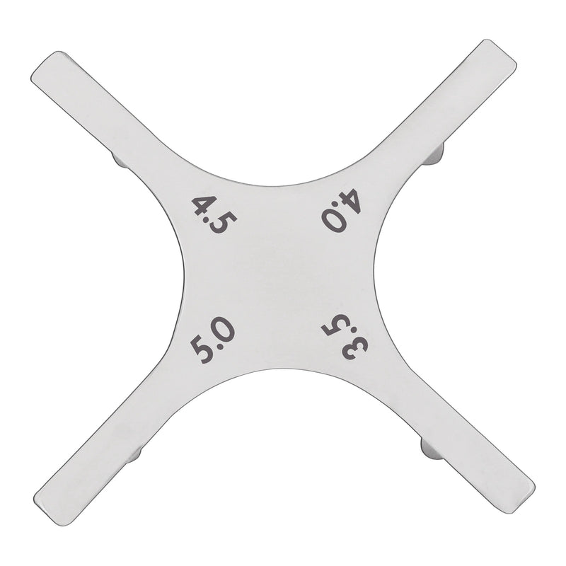 SurgiMac Boon Bracket Positioning Gauge, Orthodontic Positioning Tool, Stainless Steel, Pro Series, 1/Pk