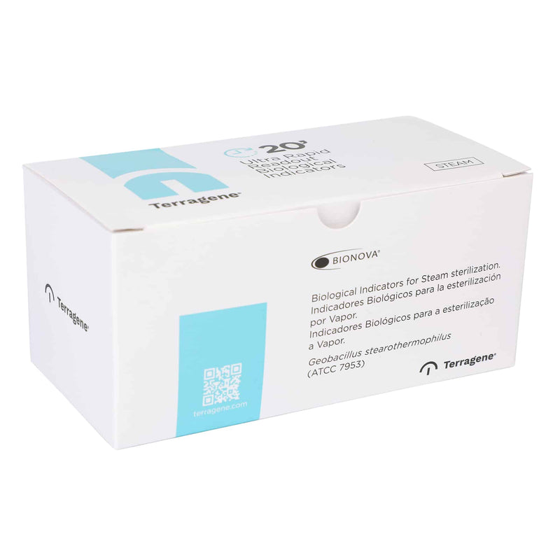 Fluorescence SCBI For Steam. 60°C (20 minutes), Ultra Rapid, 50/bx BT224