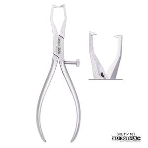 SurgiMac Baade Crown and Band Removing Pliers, Stainless Steel, Air Series, 1/Pk 11-1181
