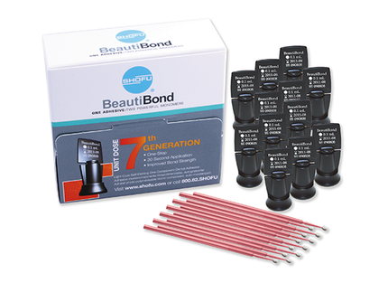 Beautibond, 1 Six ml Bottle, 50 Microbrush Tips, 25 V-Dishes And Instructions