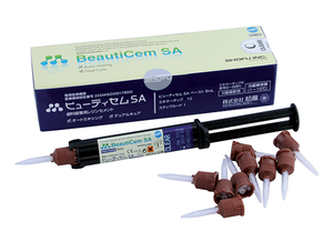 BeautiCem SA Auto-Mix, Ivory, One 5ml Paste, 10 Mixer Tips And Step Card 3214-1
