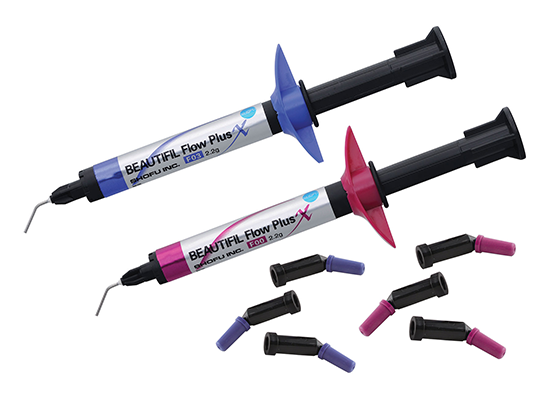 Beautifil Flow Plus X Composite Syringe, Light-Cure, A2, 2.2 Gm Refill, 1/Pk YN2302