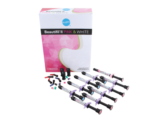 Shofu Dental | Beautifil II Pink & White Kit | GMK3