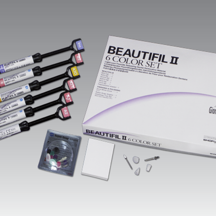 Shofu Dental | Beautifil II 6-Color Set | 1775