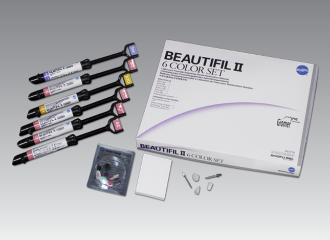 Shofu Dental | Beautifil II 6-Color Set | 1775