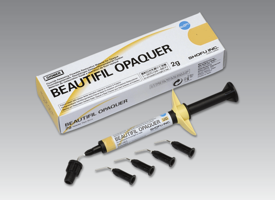 Shofu Dental | Beautifil Flow Opaquer, 2g, Light, (5) Needle Tips | 1364