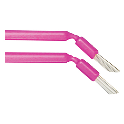 Defend Bendable tapered applicator brushes, Pink, 100/tube, Chemical-Resistant