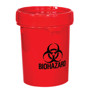 Solmetex Bio-Hazard Container 5 Gallon | SurgiMac Dental Supply