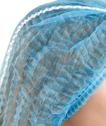 Bouffant Cap 21" MacSafe by SurgiMac | Blue | 1000/Case 10-1601-CS
