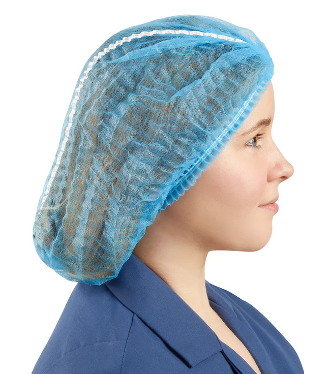 SurgiMac | Bouffant Cap 21" MacSafe by SurgiMac| Blue| 1000/Case | 10-1601-CS